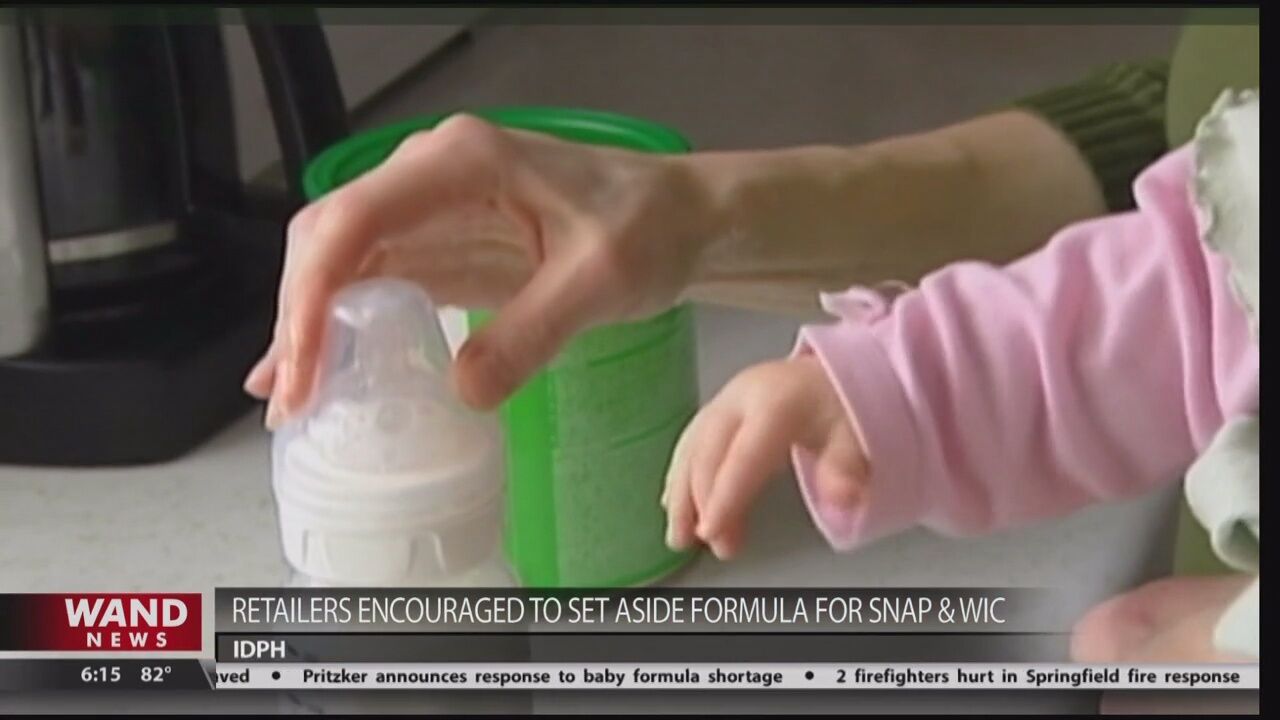 Pritzker announces response to baby formula shortage